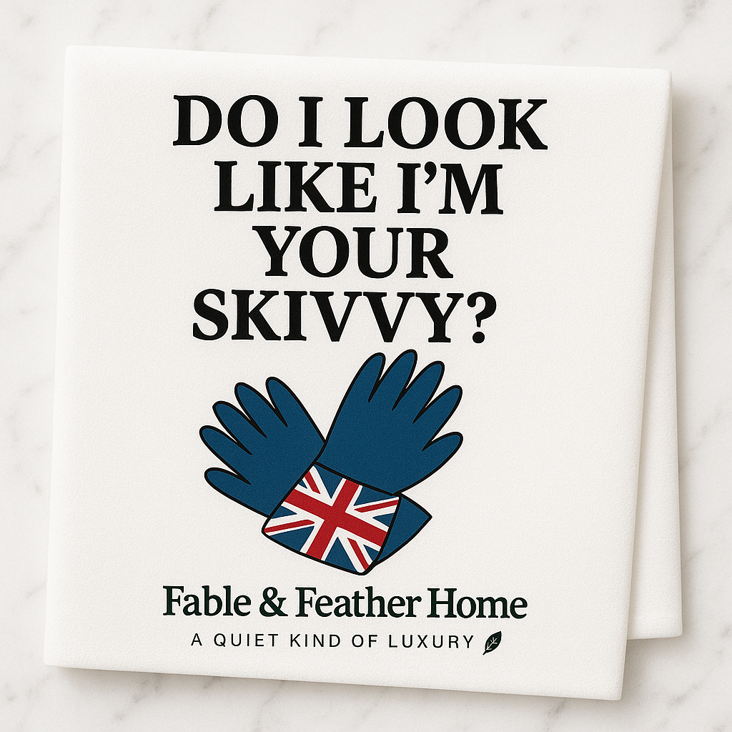 Do I Look Like I’m Your Skivvy? – Tea Towel.
