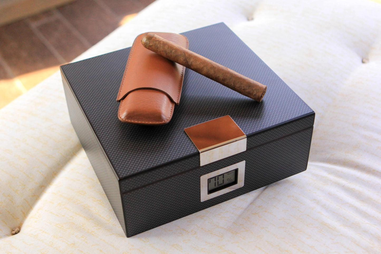 Kingston Carbon Fibre Humidor.