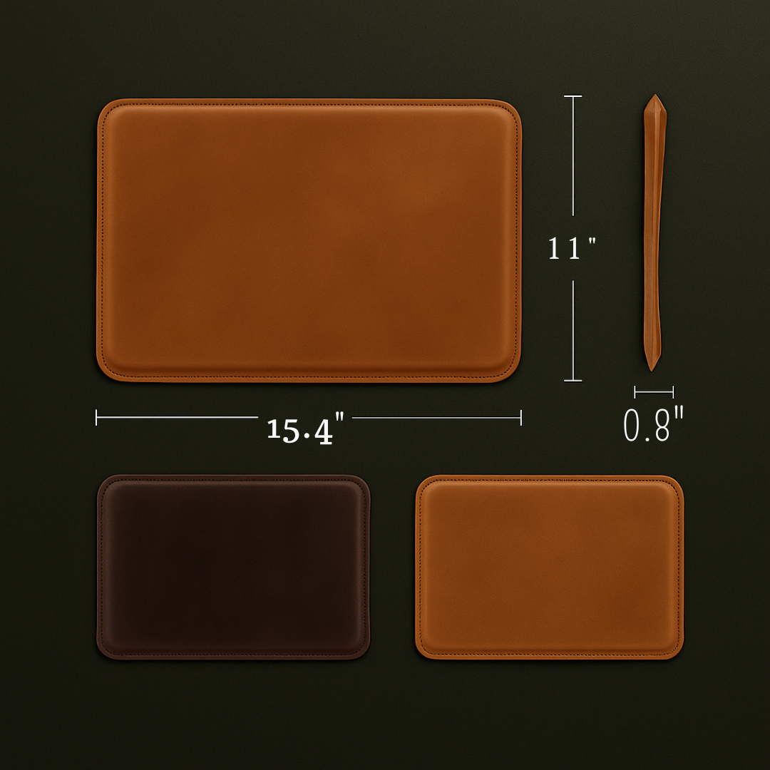 Vintage Leather Tech Sleeve The Elmsworth.