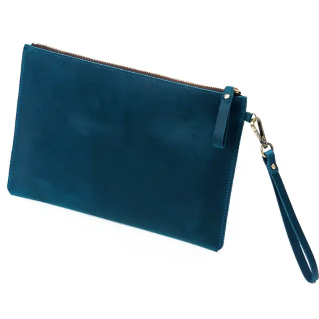 Full-Grain Leather Document Holder.