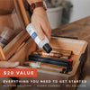 The MAG Desktop Humidor – Walnut Finish.