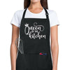 Funny adjustable cotton apron featuring witty quote, ideal novelty kitchen gift for cooks and bakers
