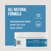 Paw balm and nose balm, safe non-toxic formula, fragrance-free, lick-safe to hydrate and soothe pets effectively