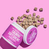 Natural calming pet chews designed to soothe and relax your furry companion effectively.