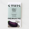 Is This the One Called Aubergine? – Tea Towel Folded On a Marble Counter