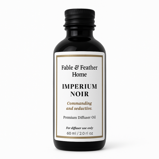 Black 60ml Bottle Imperium Noir 60ml cologne-inspired diffuser oil