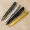Durable tactical pen with emergency glass breaker, perfect for survival and self-defense in everyday carry