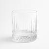 Luxury diamond base whiskey glass, 360ml old-fashioned tumbler for bourbon and cocktail enthusiasts