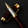Luxury Red and Gold Rollerball Pen – Imperial Crest.