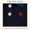 Stylish Pup Polo dog polo shirt offering breathable pet apparel and luxury fashion for small dogs