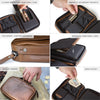 Flint Leather Travel Cigar Case – Brown.