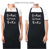 Funny adjustable cotton apron featuring witty quote, ideal novelty kitchen gift for cooks and bakers