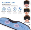 Bluetooth blackout eye mask with wireless audio, a modern luxury sleep accessory for peaceful rest