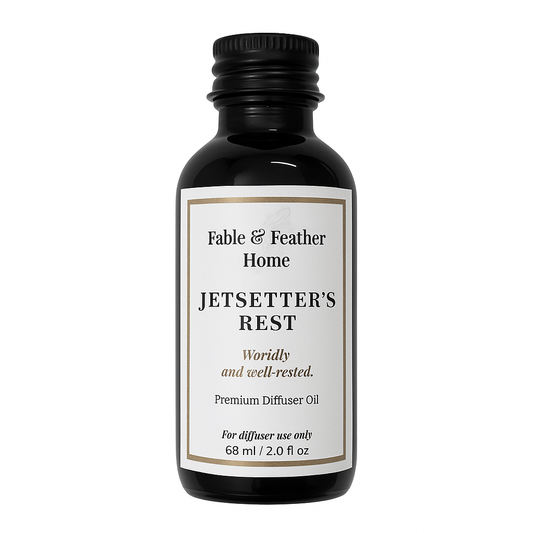 Jetsetter’s Rest W Hotel inspired diffuser oil by Fable & Feather Home