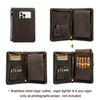Premium travel cigar humidor, airtight portable case for luxury storage - The Regent humidor