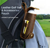 The Fairway Clip – Leather Golf Ball & Tee Holder.