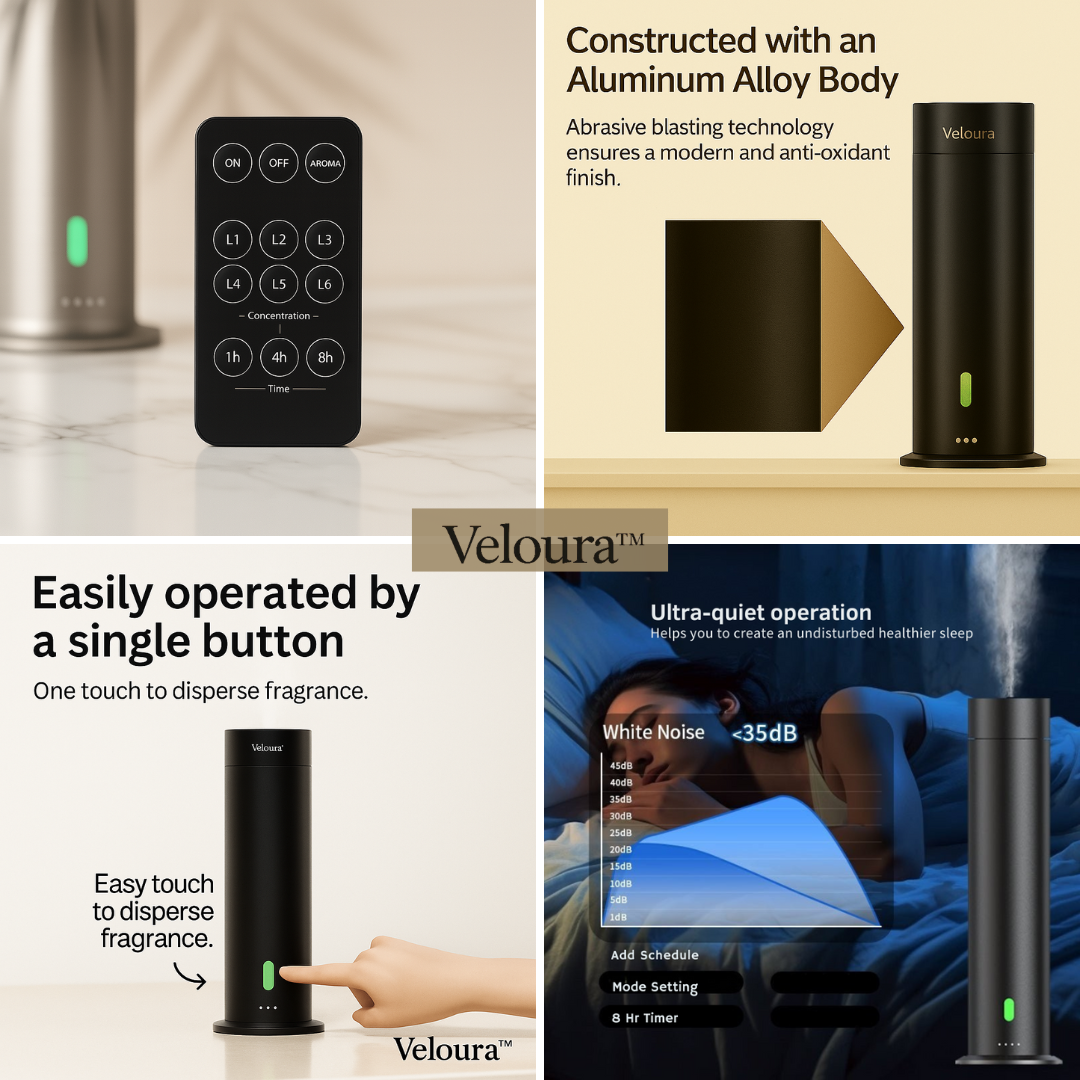 Cold-Air Nano Diffuser, Luxury Hotel Scent System, Spa and Office Fragrance Enhancer