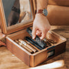 The MAG Desktop Humidor – Walnut Finish.