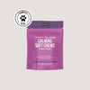 Natural calming pet chews designed to soothe and relax your furry companion effectively.