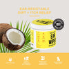 Natural ear wipes that are alcohol free, moisturize and soothe for gentle and effective ear care