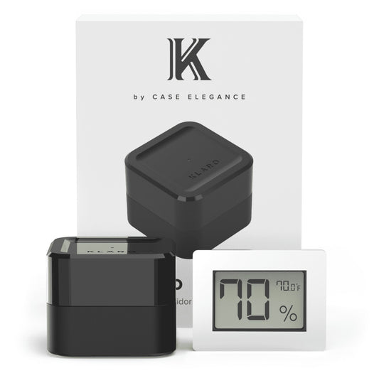 Klaro Valet – Smart Humidor Monitoring System.