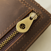 RFID leather card holder in slim minimalist wallet design, The Hawthorne pop-up card case for luxury essentials