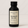 Boutique Maison Blanc diffuser blending creamy florals, soft musk, and linen inspired by Paris luxury mornings