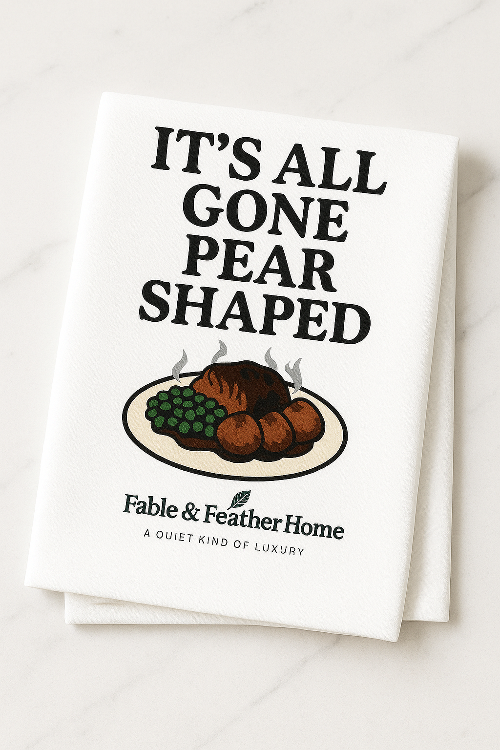 It’s All Gone Pear-Shaped – Tea Towel.