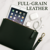 Full-Grain Leather Document Holder.