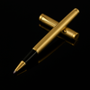 Luxury Gold Rollerball Pen – Stainless Steel, Black Ink.