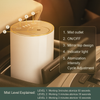 Luxury portable cold-air diffuser, mini rechargeable waterless aroma diffuser for car and travel comfort