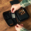 Flint Leather Travel Cigar Case – Brown.