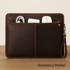Exquisite luxury leather handbag showcasing premium craftsmanship and timeless elegance