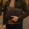 Exquisite luxury leather handbag showcasing premium craftsmanship and timeless elegance