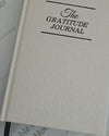 Linen Hardcover Gratitude Journal – Guided Daily Reflection Book